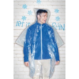 Impermeable polietileno publicitario